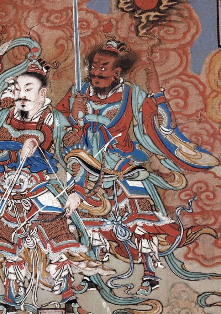 壁画|栩栩如生的明代壁画，保留的太好了！