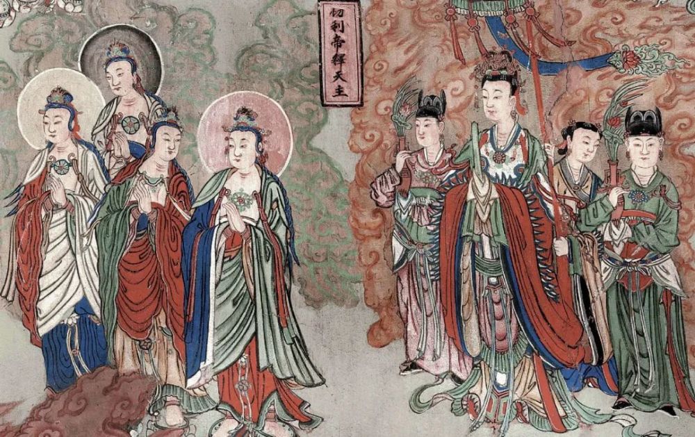 壁画|栩栩如生的明代壁画，保留的太好了！