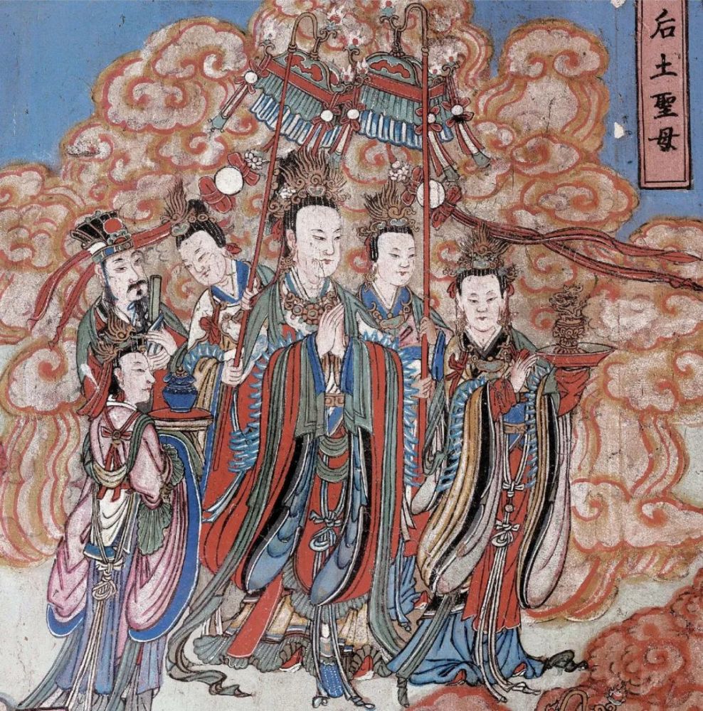 壁画|栩栩如生的明代壁画，保留的太好了！