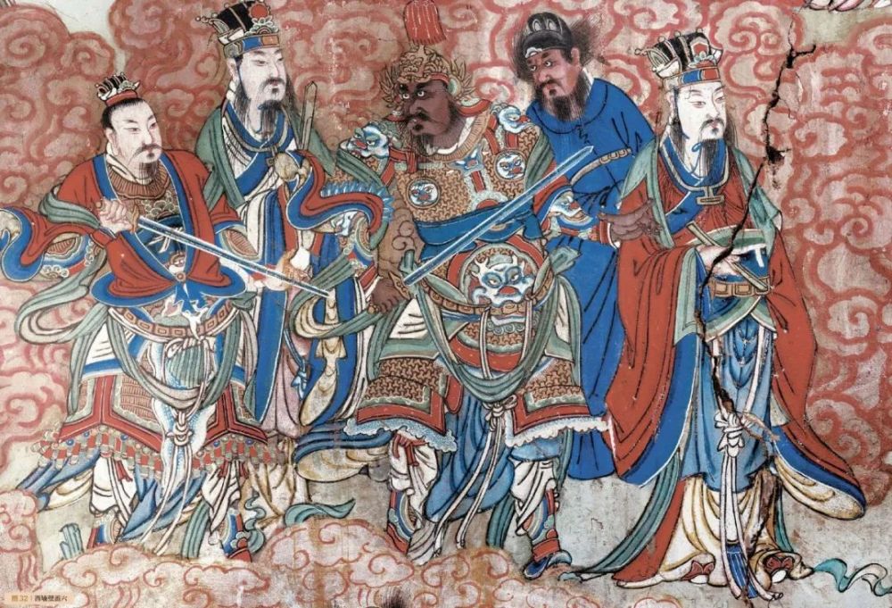 壁画|栩栩如生的明代壁画，保留的太好了！