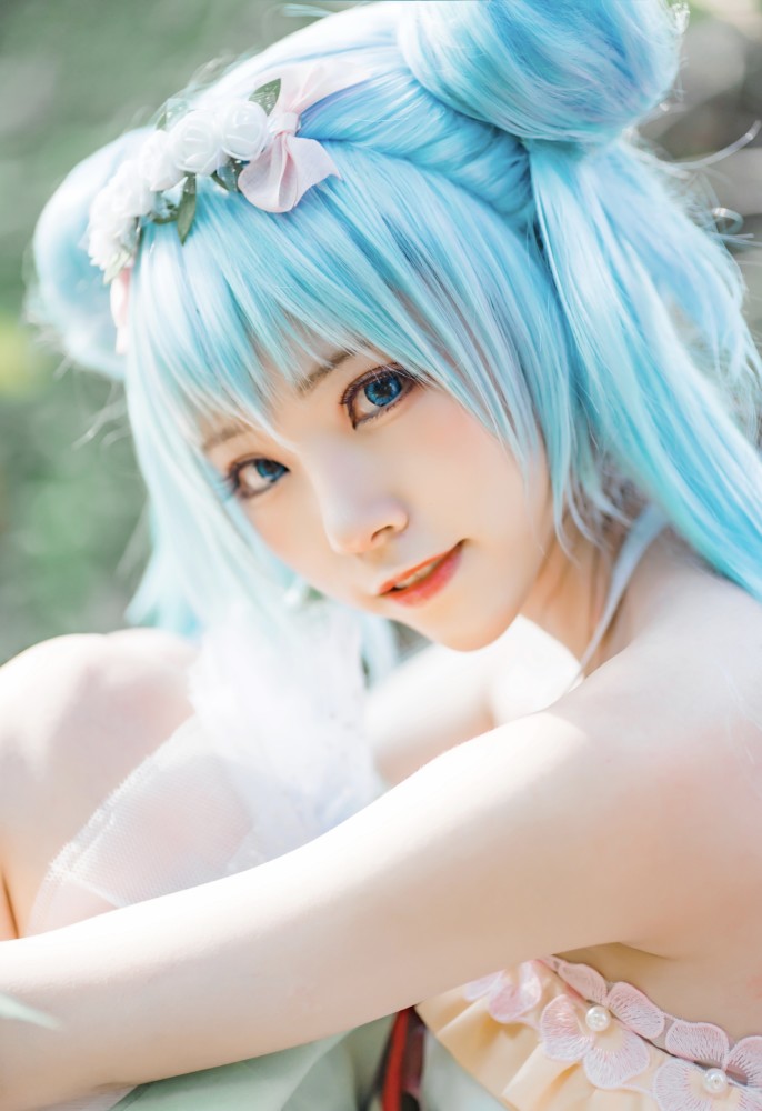 cosplay初音未來春之精靈kitaro綺太郎