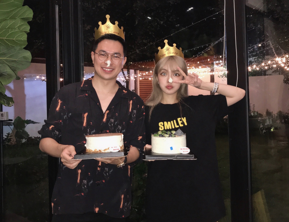 周扬青|周扬青与神秘帅哥庆生，男方身份曝光，章泽天校友，身价甩罗志祥几条街