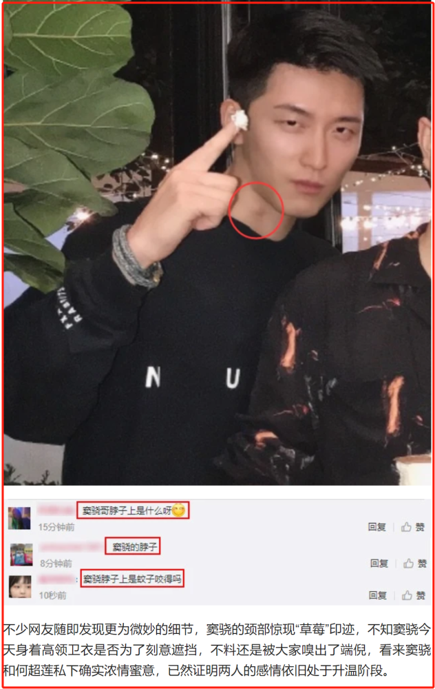 窦骁|窦骁颈部草莓印记引热议，何超莲正式辟谣：是伤疤