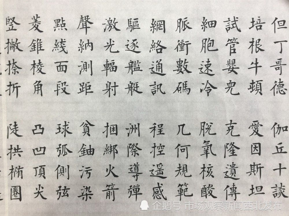 楷书|龙新社四千字文楷书作品欣赏