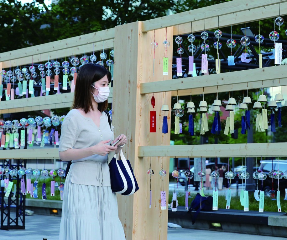 日本人|日本人用风铃感谢抗疫医生