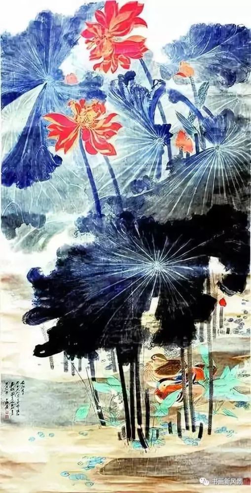 嘉藕图|他画的这两只鸳鸯真贵，1.58亿！