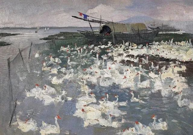 油画|近代名家经典油画40幅欣赏
