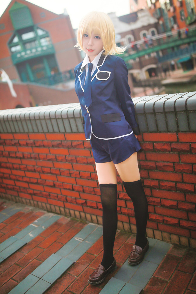 fate/apocrypha贞德校服cosplay
