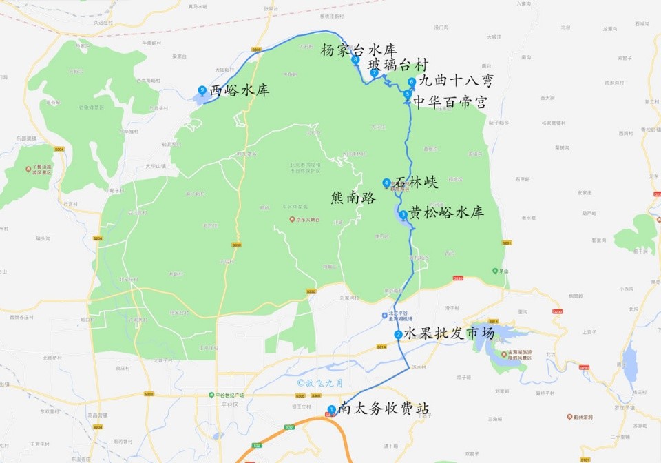 北京|北京雨天自驾路线，云雾缭绕宛如仙境，不输太行山和江南水乡