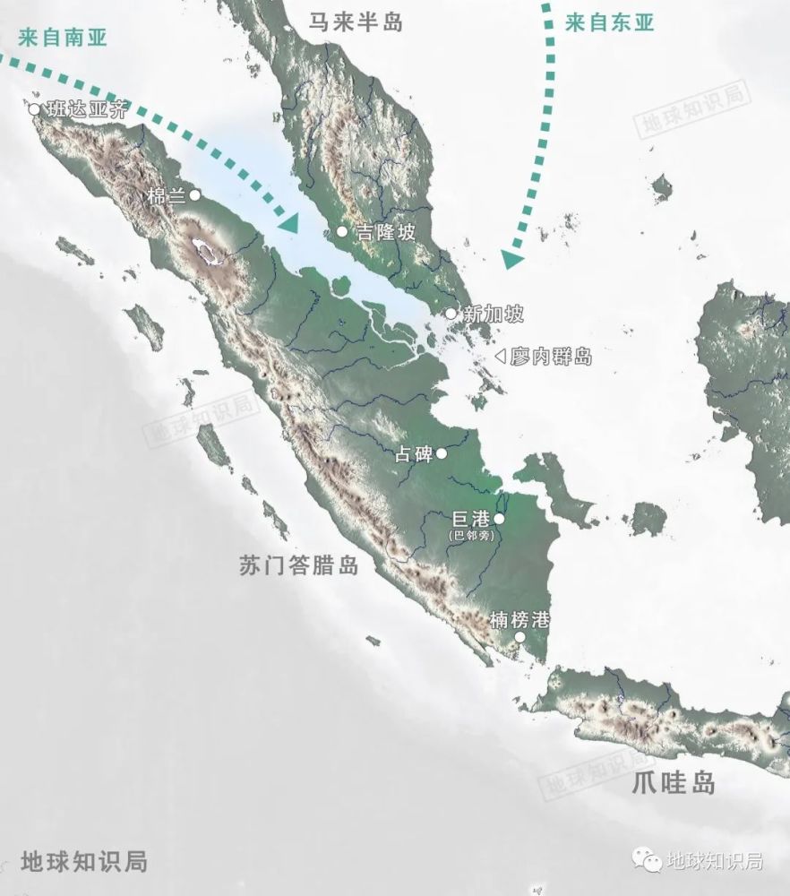 廖内群岛省地图图片