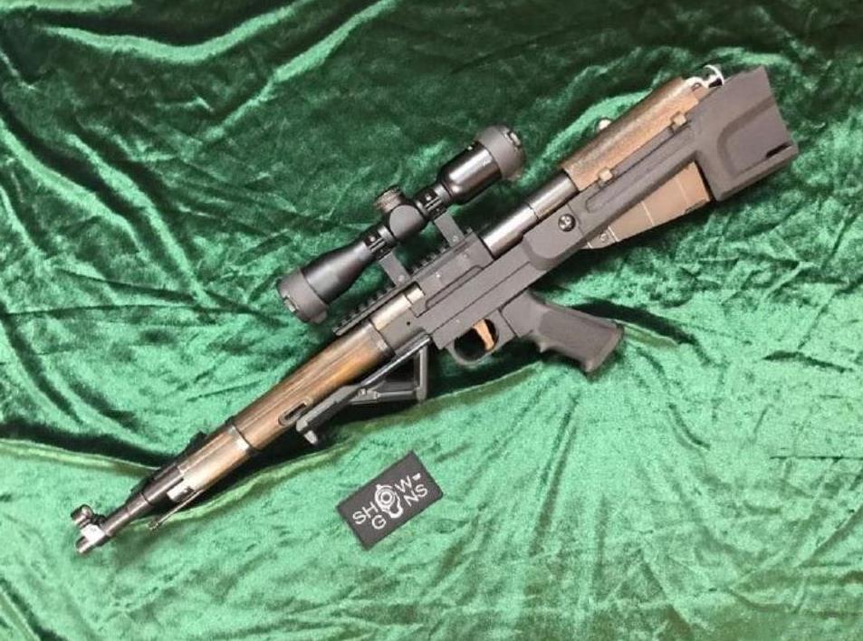 国外枪迷又来疯狂魔改给盒子炮加上沙鹰的套筒别说还挺好看