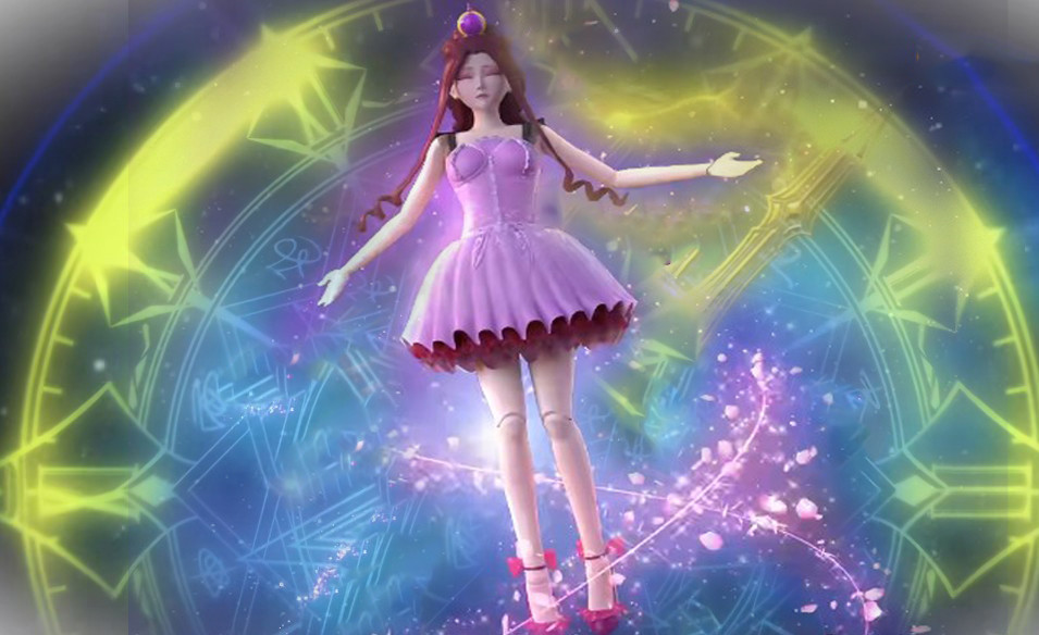 叶罗丽同样魔法阵同样的表盘设计茉莉或许是时间仙子继承人