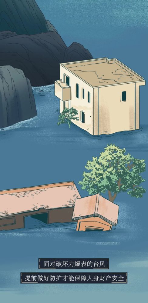 红色预警|红色预警！台风登陆全过程曝光