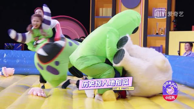 陆柯燃|THE9团综好看哎！金星认为杨幂比杨颖漂亮，陆柯燃抱摔安崎