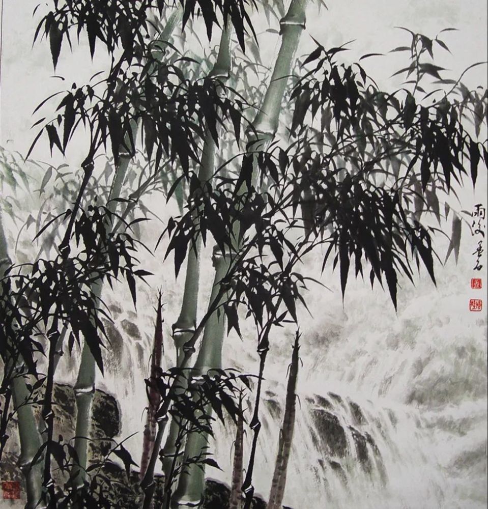 著名中国画家孟石先生逝世三周年