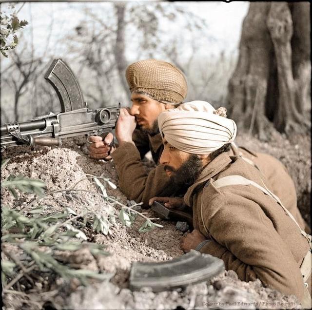 二战时期效力英军的印度士兵