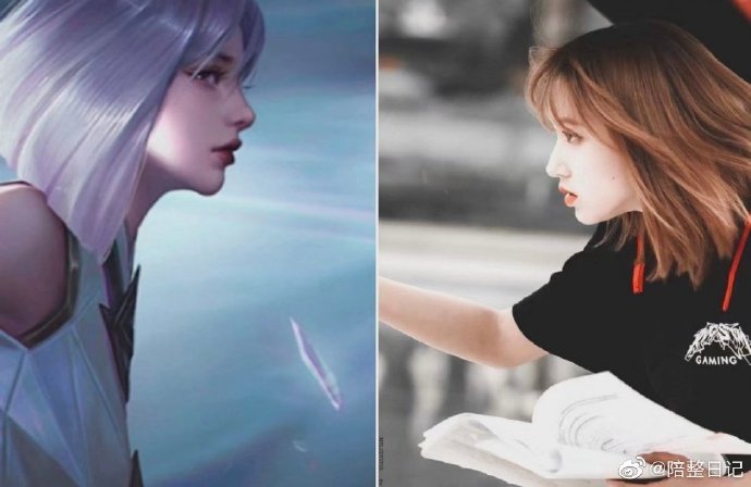 程潇——冷感十足的cg建模漫画脸