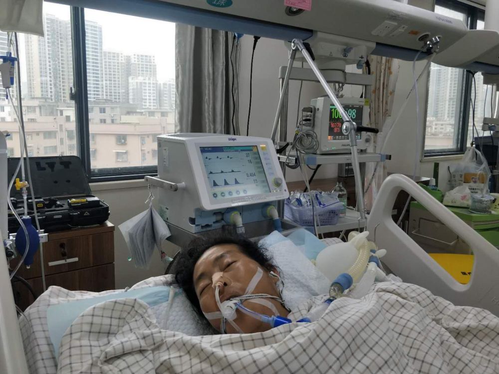 桂林一貧困家庭5口人4口生病,母親因破傷風進icu,單身兒子跪求幫助!_