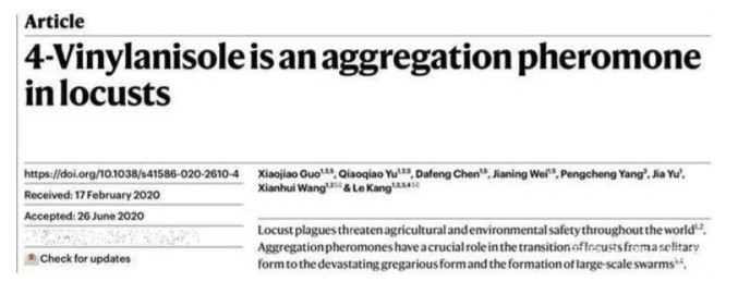 蝗虫|治理蝗灾新方法，由我国团队发现，引起国外媒体争相报道