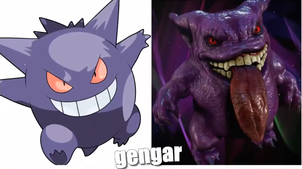 宝可梦精灵暗黑化仙子伊布化身恶魔伊布超梦凶狠无比