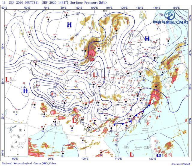 未来3天 大范围强降雨 大降温将登陆以下区域 9月11 14日天气预报 腾讯新闻