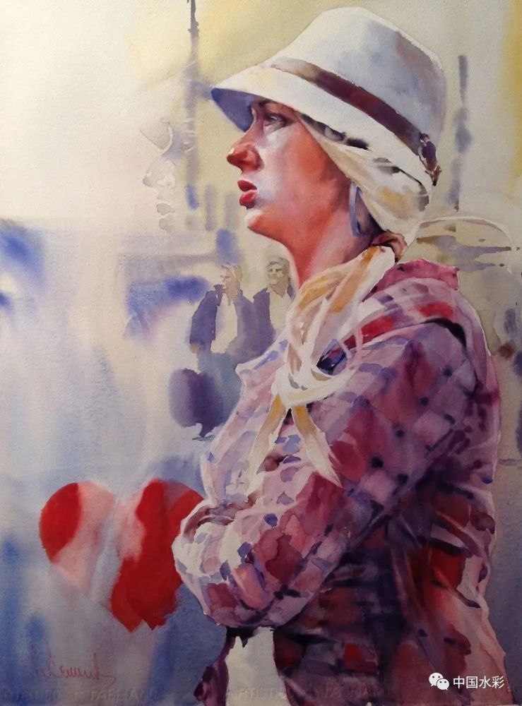 俄罗斯水彩画家galinagomzina