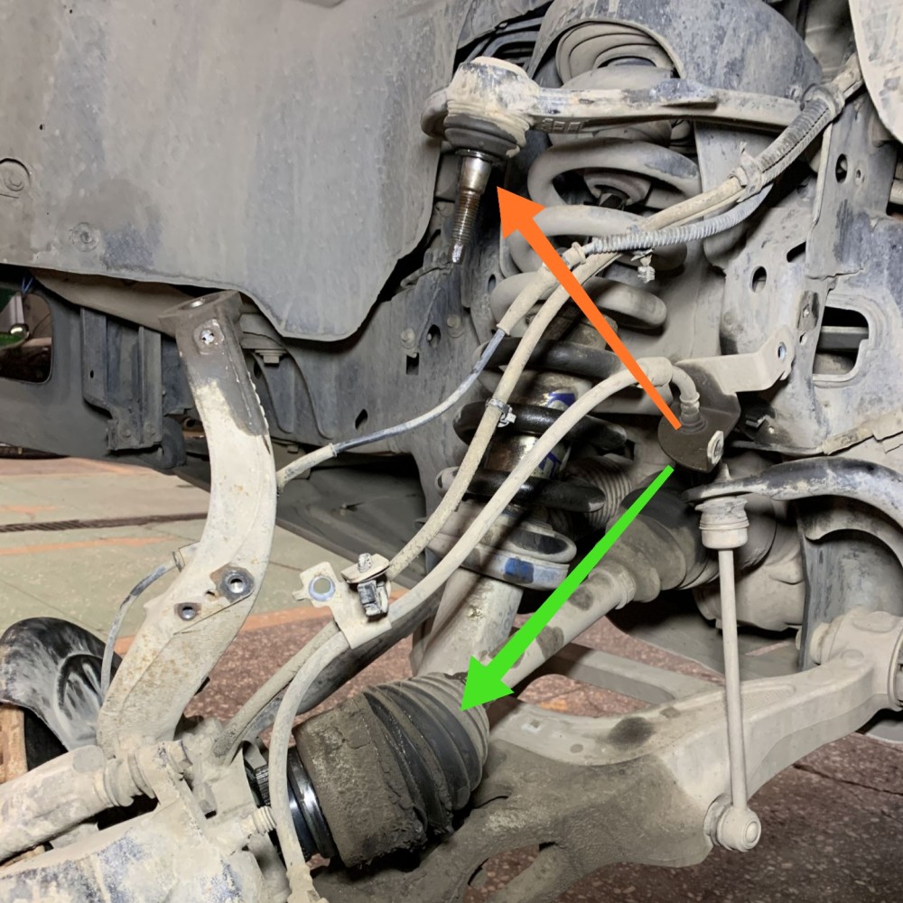 10多万公里的福特猛禽检修底盘在转向时会出现咔咔的声音