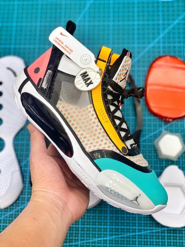 不仅能打球还挺潮郭艾伦专属aj34糖果配色测评