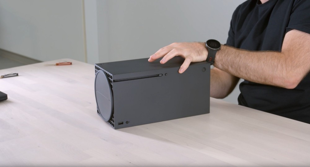 微软确认xboxseriesx的圆底座将无法拆除