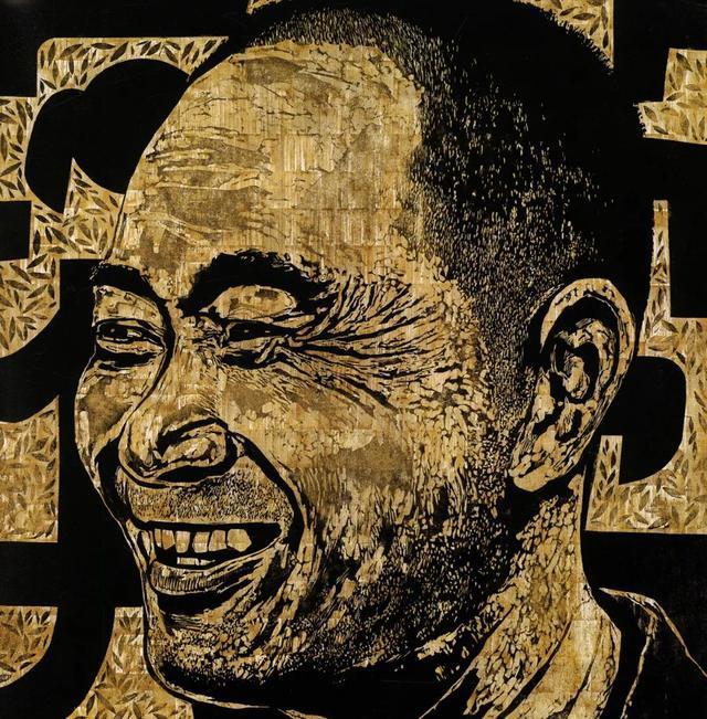 笑的大地——小岗村人肖像版画作品展_腾讯新闻