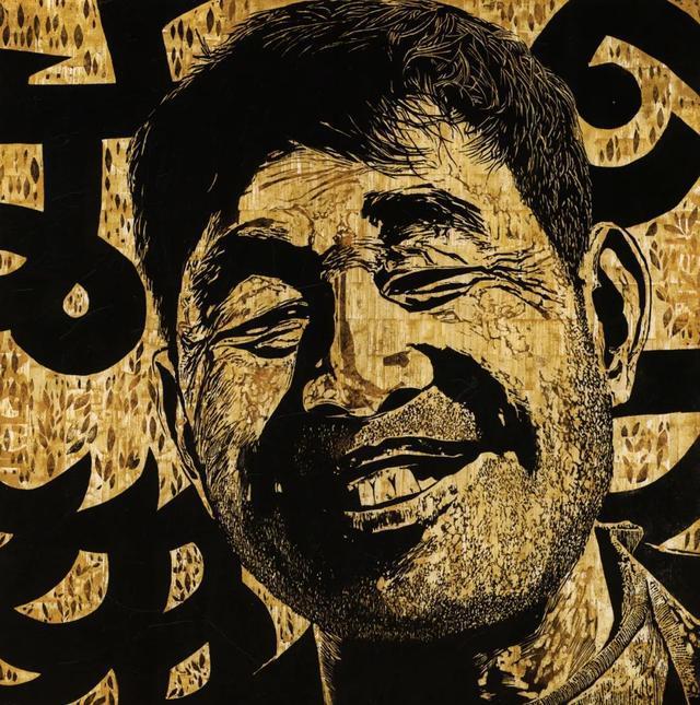 笑的大地——小岗村人肖像版画作品展_腾讯新闻