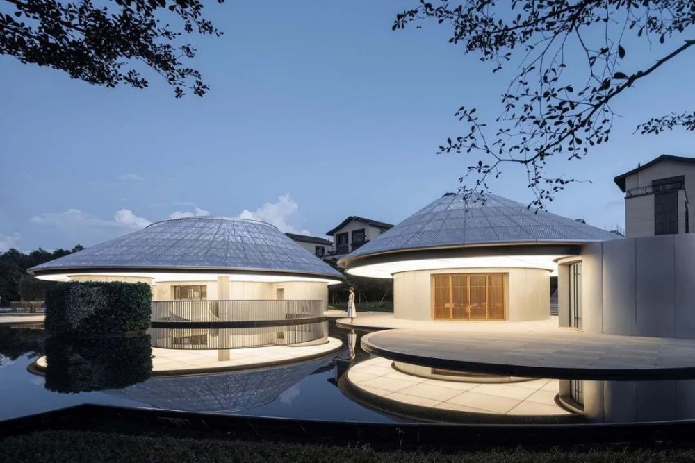 小型公共建筑设计惠州浮山云舍展示中心案例