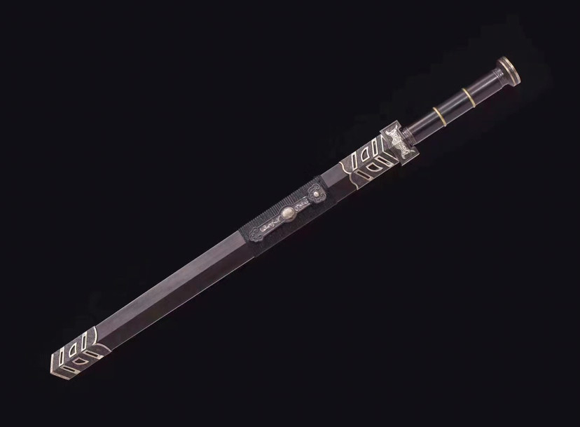 如意|纯铜鎏银装-如意剑