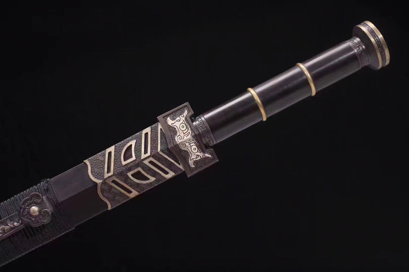 如意|纯铜鎏银装-如意剑