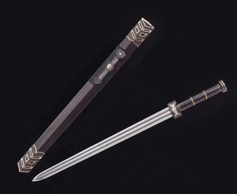 如意|纯铜鎏银装-如意剑