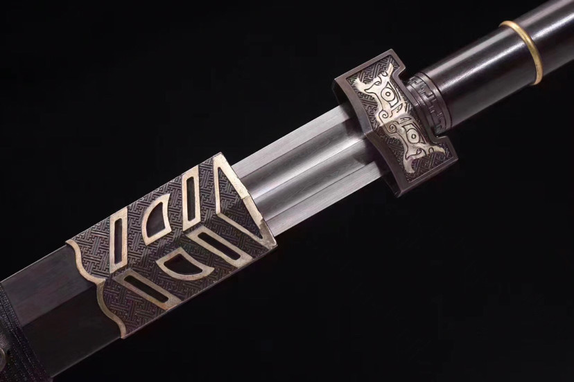 如意|纯铜鎏银装-如意剑