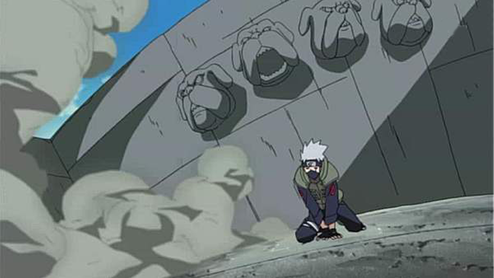 火影忍者卡卡西查克拉那么少为什么还要在土流壁上雕狗头呢