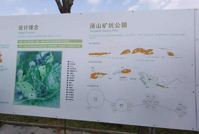 9月11日,南京网红打卡地——汤山矿坑公园的景观总设计师,张唐景观
