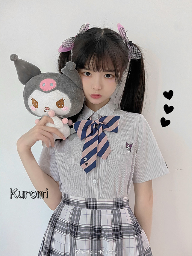 jk制服日常第50期kuromi系列