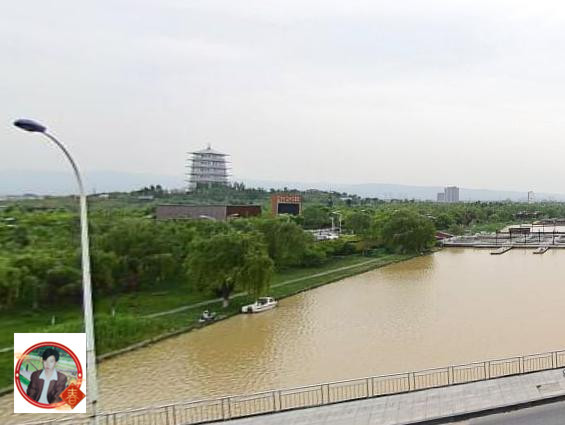 朱坤明:西安世博园对面,灞河右岸的风景这几年基本上没有变化