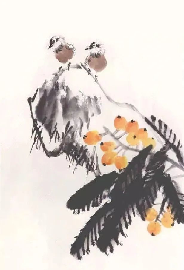 南国金秋|国画教程：写意《南国金秋》