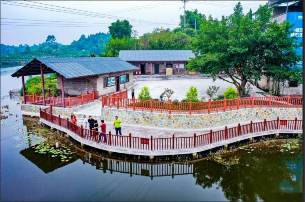 重庆铜梁水口镇脱贫攻坚与乡村振兴牵手打造镇美民乐花语果乡