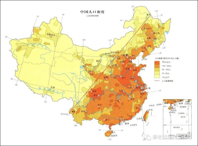 【考向預測】從人口密度圖看第七次全國人口普查,你想了解的問題都在