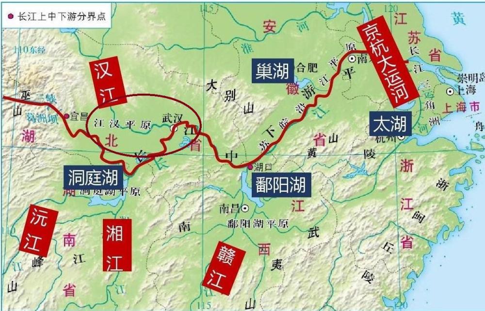 长江中下游的"江汉平原"在哪里,包括哪些地方?