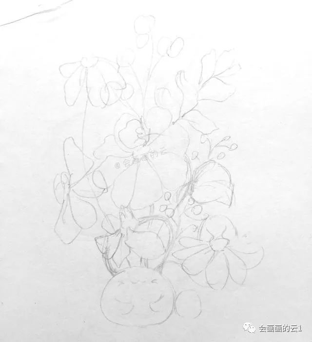 简笔画|画画就是这么简单！教你用8步画一幅好看的简笔画