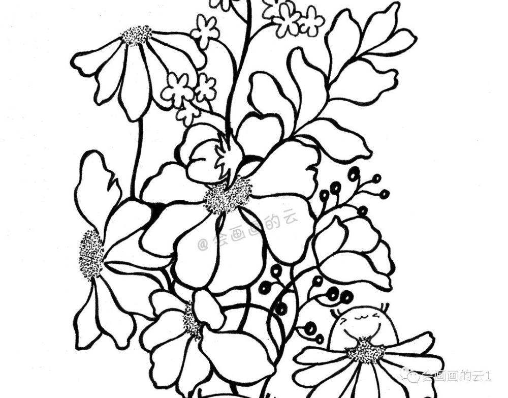 简笔画|画画就是这么简单！教你用8步画一幅好看的简笔画