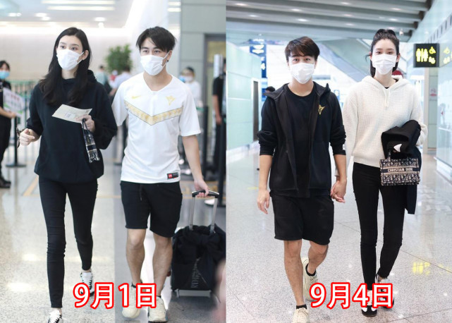 何猷君|网友偶遇何猷君奚梦瑶，两人街边撸串超接地气，手牵手散步回家大秀恩爱