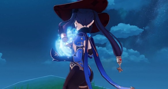 黑丝美少女占星术士登场!《原神》新角色莫娜演示