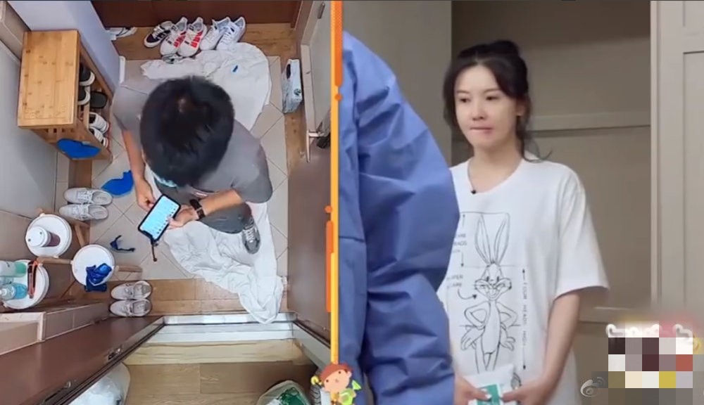 杨子姗|杨子姗因洁癖情绪爆发，老公吴中天处理方式，简直就是教科书