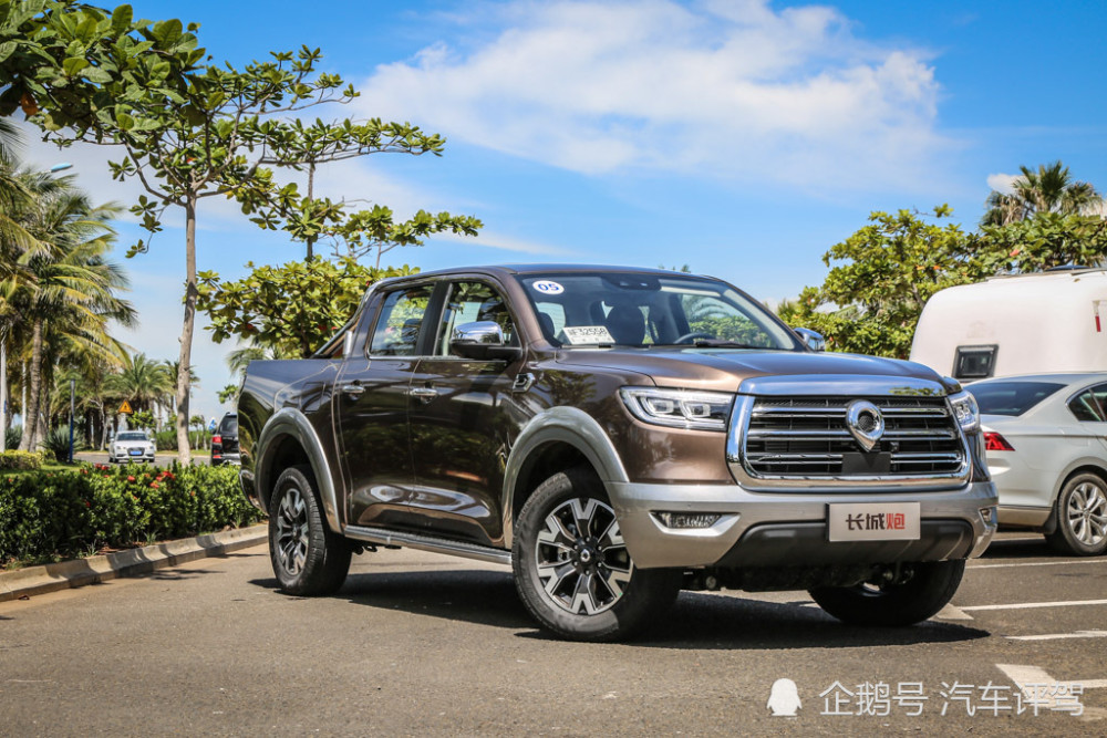 长城炮商用 乘用皮卡柴油8at上市 售价11.78-16.68万元